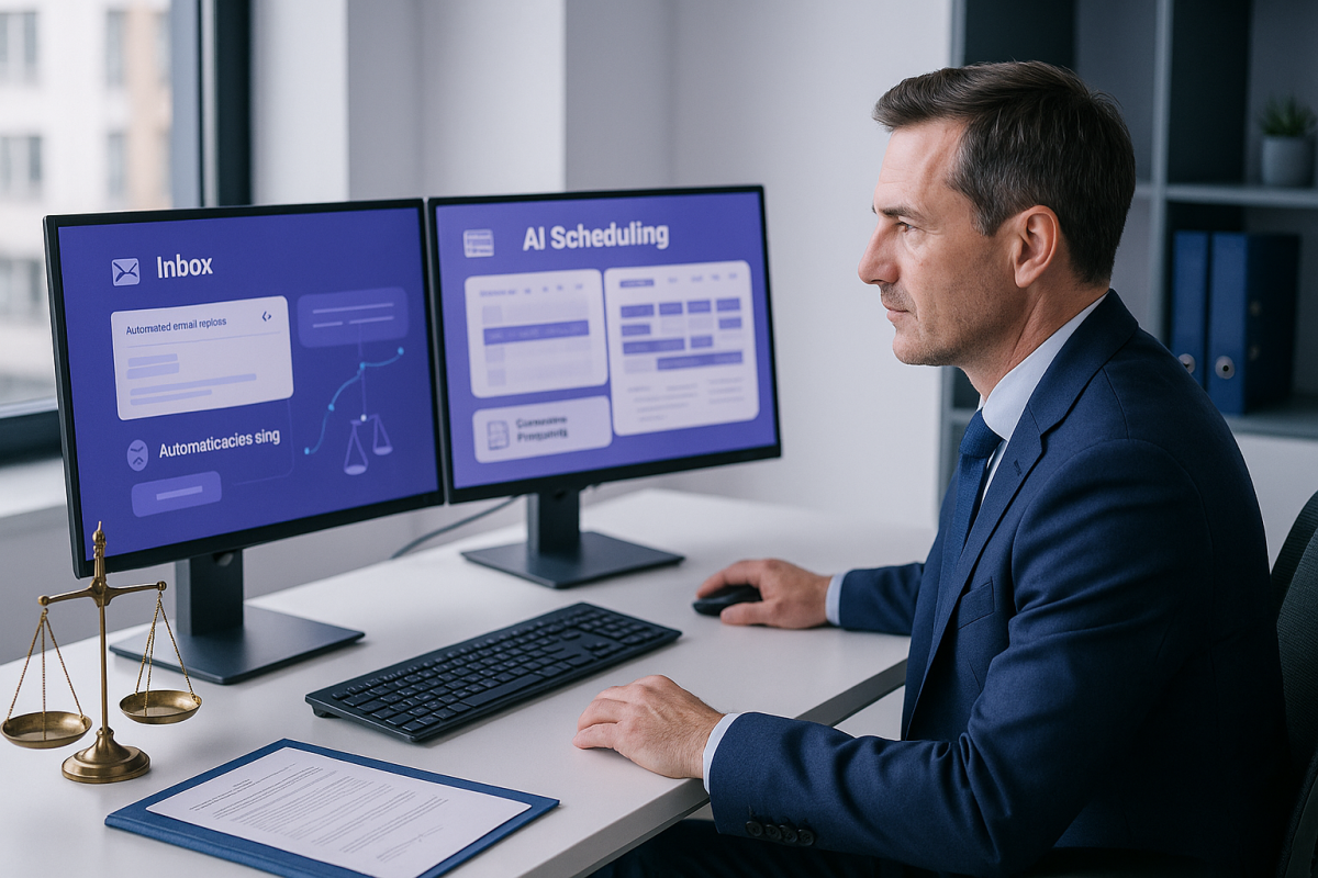 AgentHub.ie platform demonstrating legal process automation in Ireland