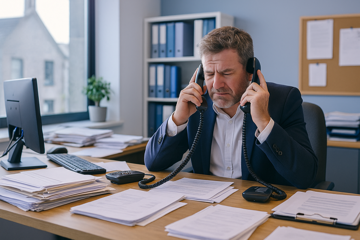 AI-powered appointment scheduling dashboard for Irish property agency