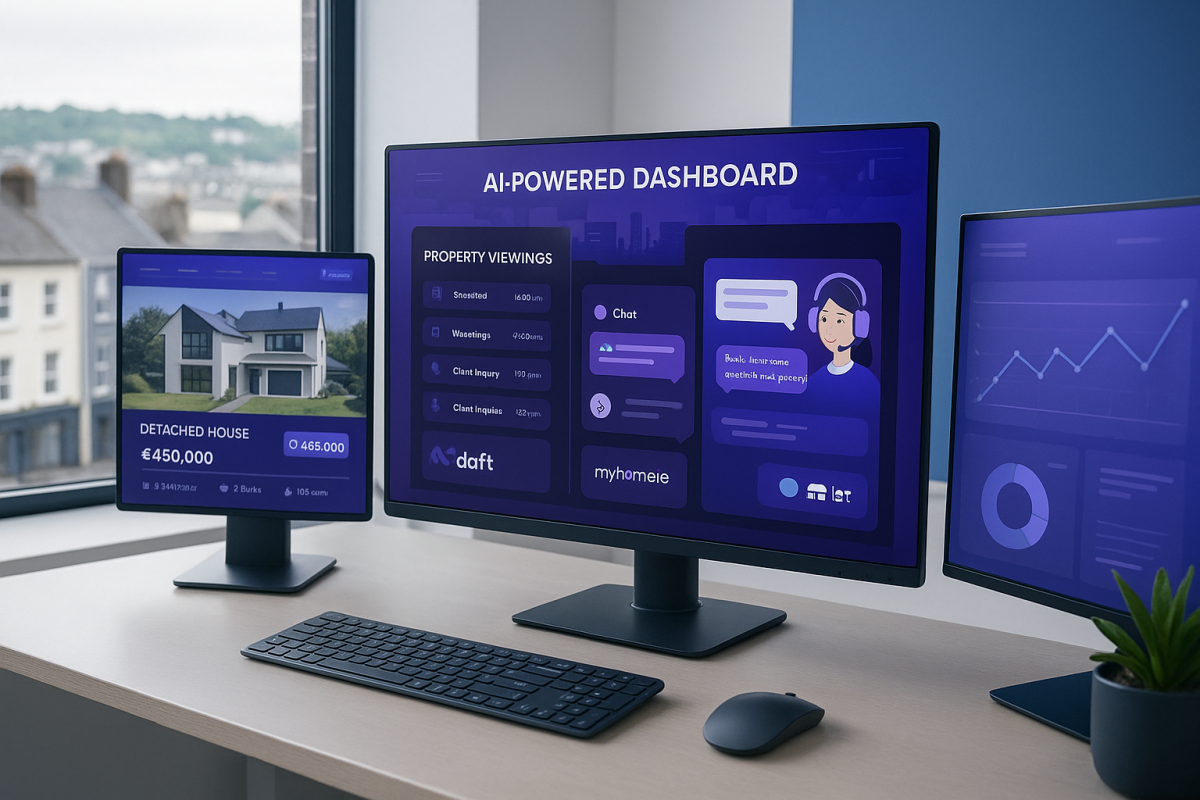 Team of Irish estate agents automating compliance with AI tools