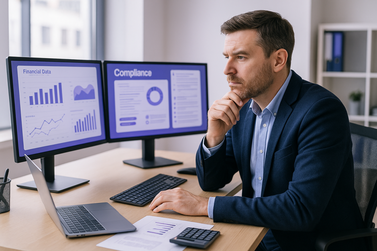 AI automation dashboard for Irish accounting firm