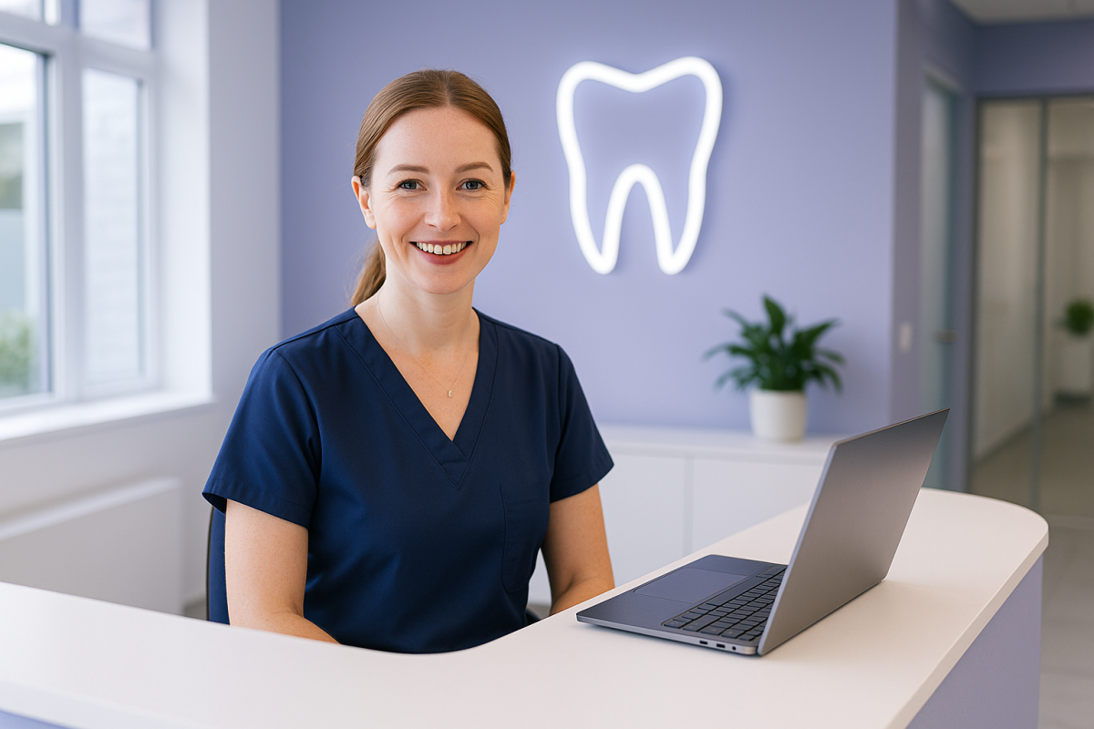 AI automation dashboard for Irish dental clinic