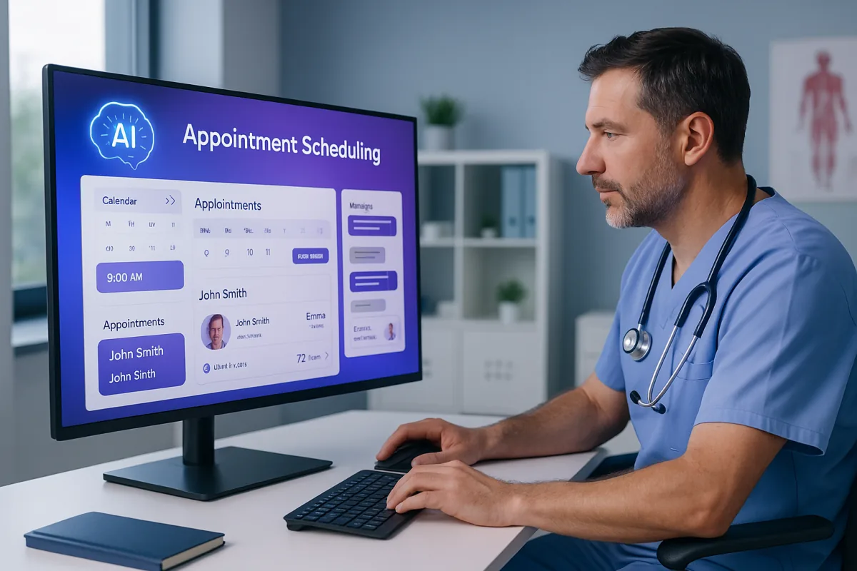 AI software processing insurance claims in medical practice Ireland