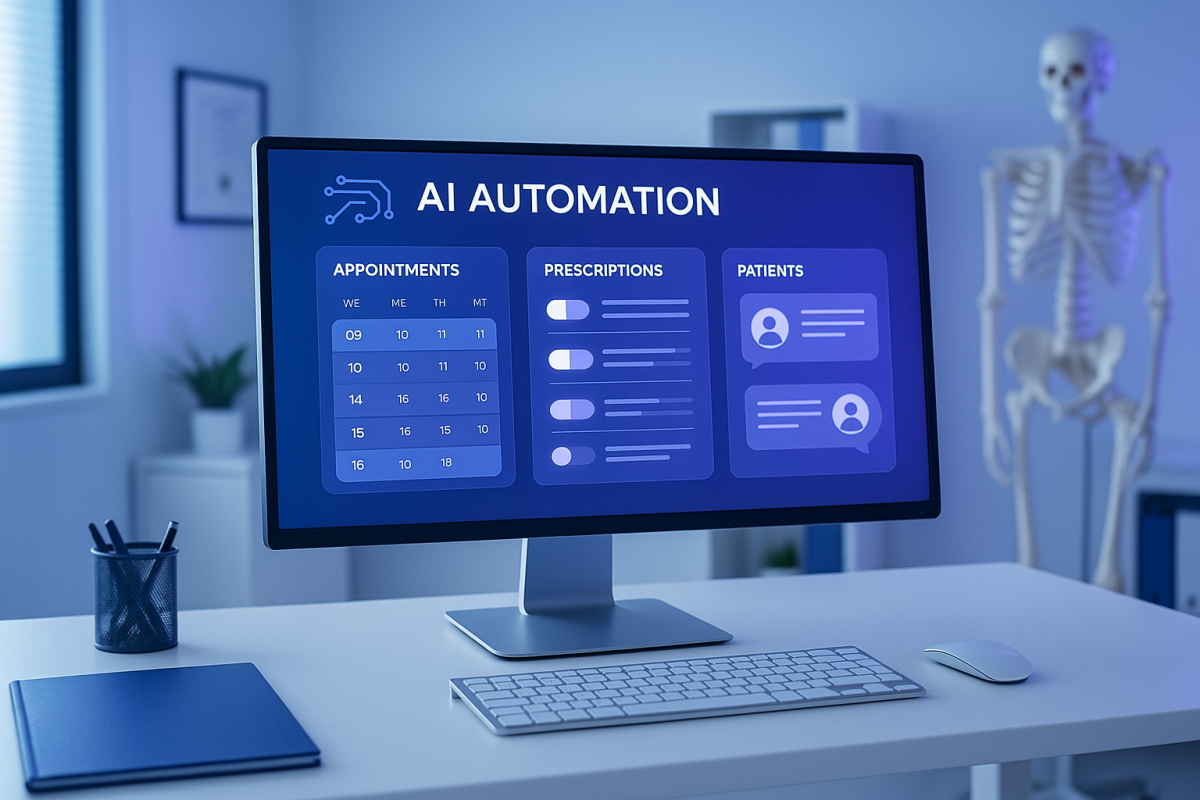 AgentHub.ie custom AI agent interface for Irish clinics