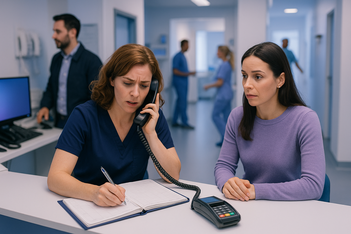 Voice AI agent Ireland booking appointments for a Dublin dental practice