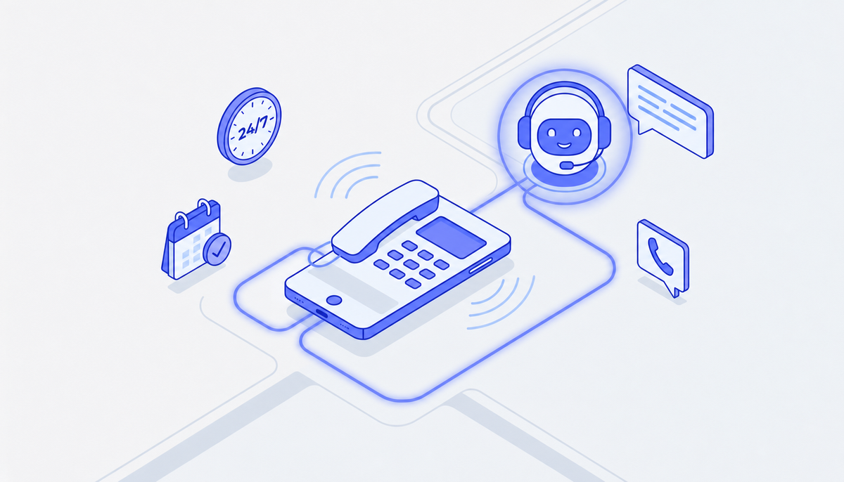 AI Receptionist — 24/7 voice AI agent for business